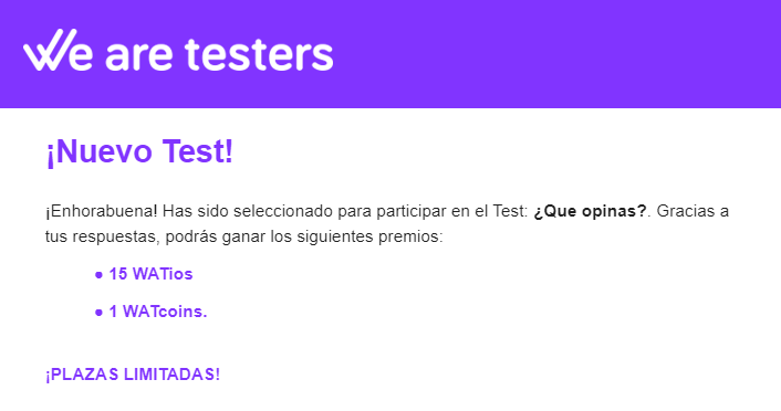 we are testers encuesta